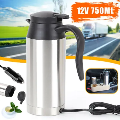 Travel Car Kettle12V Truck Electric KettleWater Heater Bottle For Self-Driving • £18.90