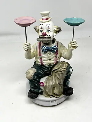 Melody In Motion Clown Plate Spinning. • $14.95