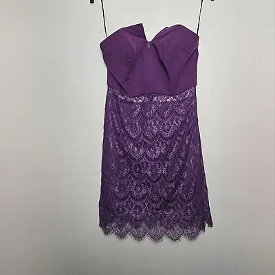 Jarlo Purple Dress Size 14 • £8.99