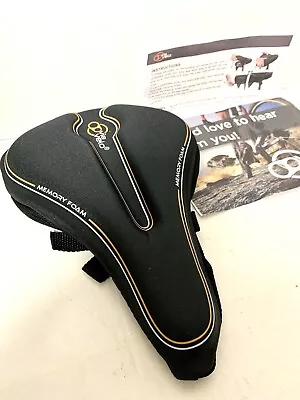 Via Velo Bike Seat Cover Comfortable Narrow Memory Foam Saddle Cover New • $18