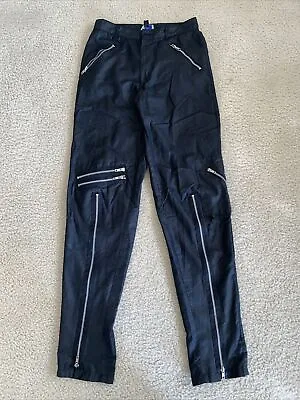 Vintage 80s Zipper Skinny Pants • $25