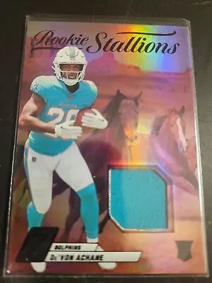 2023 Panini Zenith - DeVon Achane - Rookie Stallions - Prime • $8.99