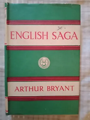 £24.99 • Buy English Saga By Arthur Bryant 1942 Vintage Book Reprint Society With Dust Jacket