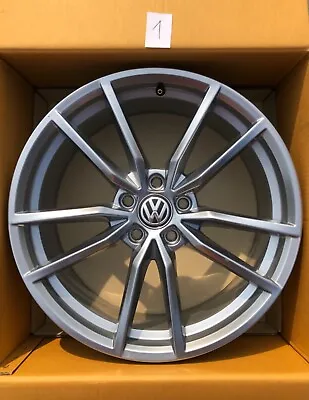 $499 • Buy Volkswagen Golf Mk7 R Pretoria 19  Alloy Wheel Rim 5g0601025ck Grey Genuine X3