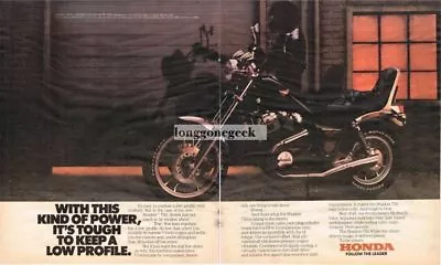1983 Honda SHADOW 750 Motorcycle Centerfold Vintage Ad  • $8.95