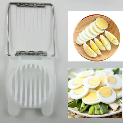 Boiled Egg Slicer Tool Mushroom Kitchen Cutter Cheese Mold Tool Cut Sectioner !! • $5.83