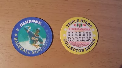 1986 7-11 Slurpee Mideast Coin #1 Dwight Gooden Mets • $1.49