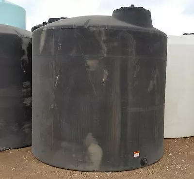 3000 Gallon Poly Water ONLY Storage Tank Tanks 95X109 Norwesco • $2545.56