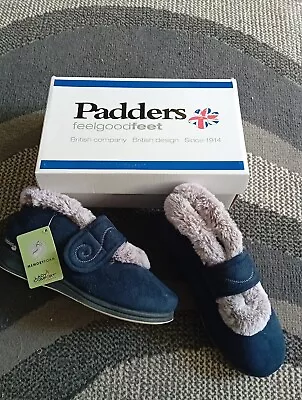 Padders Memory Foam Ladies Slippers  Nib • £15