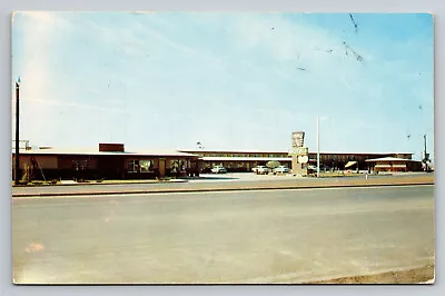 Midland Texas Triple D Motel Posted 1953 Postcard • $4.35