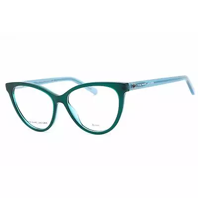 Marc Jacobs Women's Eyeglasses Green Azure Cat Eye Shape Frame MARC 560 0DCF 00 • $46.89