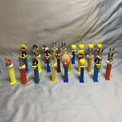 Lot Of 370 Pez Dispensers Vintage And Recent Models Many Genres See Photos!!! • $250