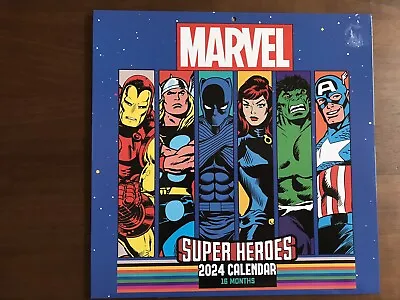 Marvel Super Heroes Official Calendar 2024 • £5