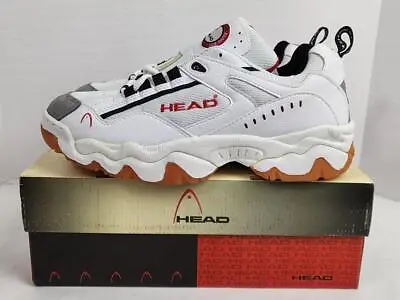Head Sonic 500 Leather Squash/Racquetball Shoes - Men's US 9 New Old Stock • $55.99