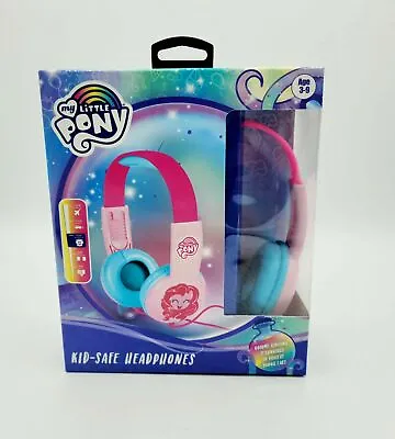 My Little Pony PINK Headphones Kid Safe Volume Limiting Ages 3-9 New MLP • $12.99