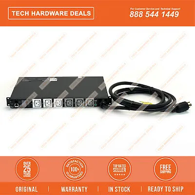 P9R51A    HPE G2 Metered Modular 4.9KVA/L6-30P 24A/208V Outlets (6) IEC C19/1U H • $170