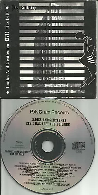 PROMO CD W/ ELVIS PRESLEY Cover YELLO Wonderstuff ART OF NOISE Hothouse Flowers  • $24.99