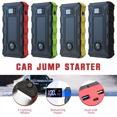 $65.99 • Buy 12V 99800mAh Portable Car Jump Starter Power Bank Pack Vehicle Battery Charger