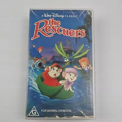 Disneys The Rescuers Black Diamond Edition VHS Video Tape  • $80