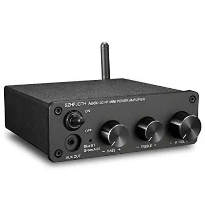 Bluetooth 5.0 Stereo Receiver Audio 2.1 Channel Mini Amplifier Hi-Fi Class D ... • $59.75