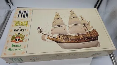 PYRO 1966 Sovereign Of The Seas Ship British Man-O-War B211-300 Sail Boat NIB • $55