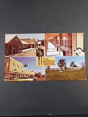 Postcard Lk Motel Montrose Ohio 845 • $6