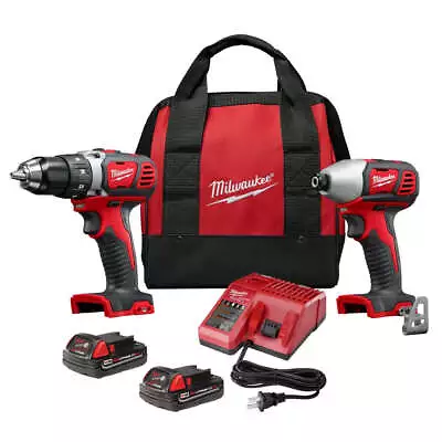 Milwaukee 2691-22 M18 Cordless Lithium-Ion 2-Tool Combo Kit • $179.49