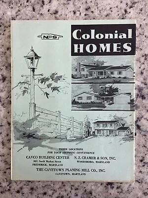 Vintage 1963 CAVCO BUILDING CENTER Home Plan Catalog Frederick MD Cavetown 25 Pg • $19.95