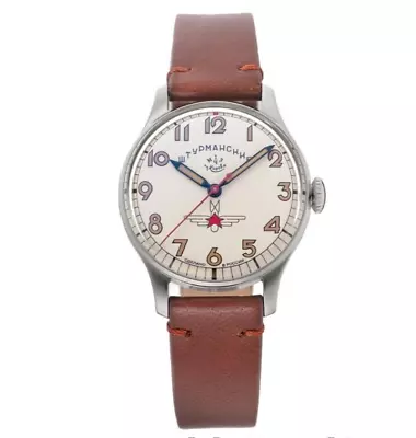 STURMANSKIE Gagarin 2609 - 375/1/ 470 Hand Wrapped Men's Watch Not Used • $1171.01