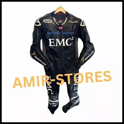 New Motorbike Suit Racing Customized Racing Suit Motorcycl Cowhide Leather Suits • $199.99