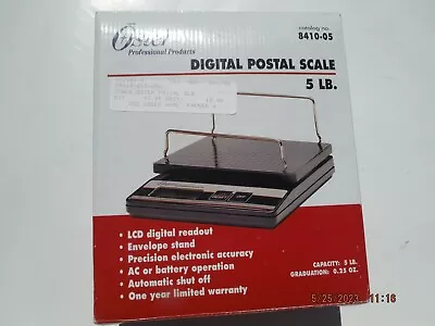 Vintage Oster Digital Postal Scale 5 Lb Catalog# 8410-05 Brand New In Box • $25