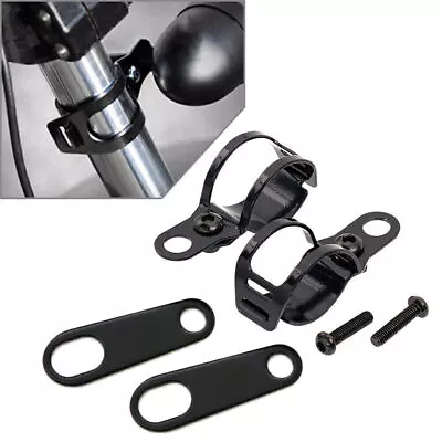 Motorcycle Turn Signal Relocater Holder Fork Clamps Shock Bracket For Cafe Racer • $11.97