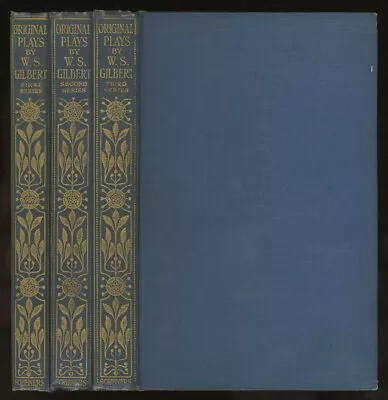 W S Gilbert / Original Plats First Second And Third Series 3 Volume Set 1910 • $47