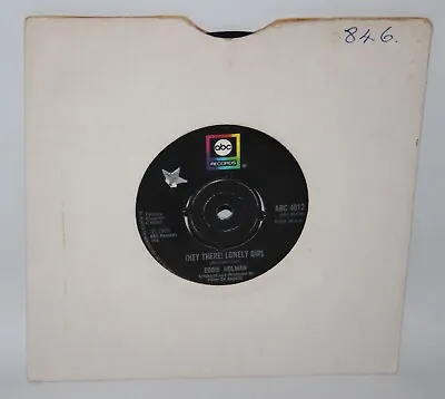 Eddie Holman – (Hey There) Lonely Girl - 1974 Vinyl 7  Single - ABC 4012 • £3.49