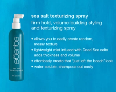 $9.99 • Buy Aquage Sea Salt Texturizing Spray 2oz/8oz/32oz ***FREE SHIPPING