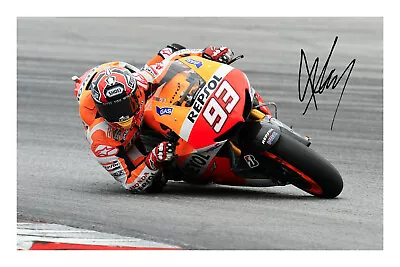 Marc Marquez A4 Signed Autograph Photo Print • £5.99