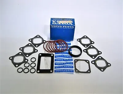 Volvo Penta 876369 *OEM*~NEW~ Marine Diesel Intake / Exhaust Manifold Gasket Set • $112.99