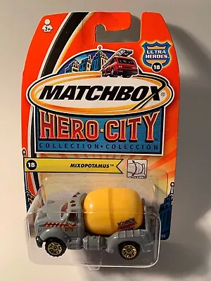 Matchbox Hero City Mixopotamus #18 Die Cast1:64 Scale(B77) • $3.99