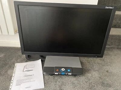 £400 • Buy Optelec Clear View C Magnifier For Visually Impaired People Advanced LCA-224A