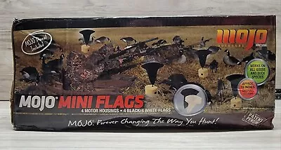 $48.98 • Buy MOJO Outdoors Mini Flags Motion Decoys (Pack Of 4),Canada Goose, Ducks Decoys!