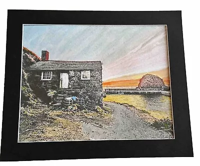 Mark Leary Art Watercolour Paintings Of Net Loft And Mullion Cove • £28