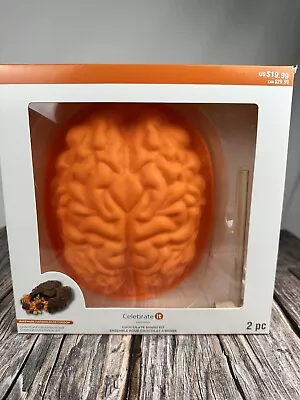 Celebrate It Halloween  Brain  Chocolate Smash Mold Kit 2 Piece New W/ Hammer • $9.99