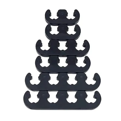 7mm 8mm Spark Plug Wire Separators Looms Black Fit Mopar Ford Chevy Mustang • $4.99