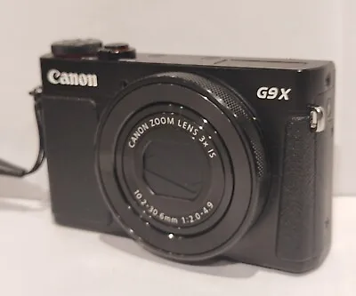 Canon Powershot G9 X Mark II 20.1MP Digital Camera Black  • £432.50