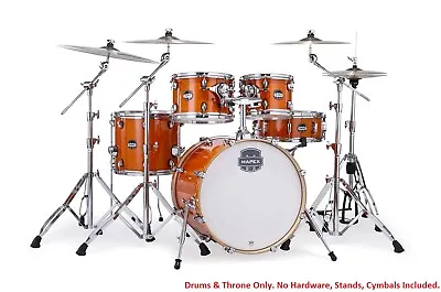 Mapex Mars Maple Glossy Amber Fusion 20_10_12_14_14 Drums +Throne | Auth Dealer • $899