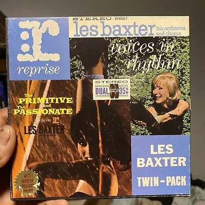 Les Baxter Voices In Rhythm / Primitive And Passionate Reel To Reel Untested • $10