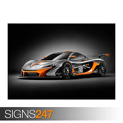 MCLAREN P1 GTR CONCEPT (0105) Car Poster - Photo Poster Print Art * All Sizes • £16.75