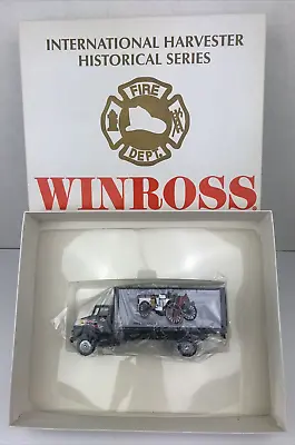 Winross International Harvester Historical Series #6 Fire Dept. • $17.99