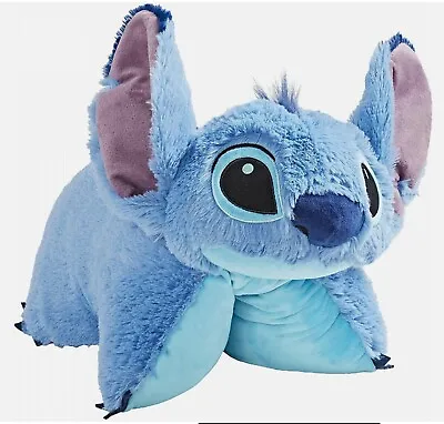 Stitch Pillow Pets Disney Lilo & Stitch Stuffed Animal Plush Toy Blue 13”x13”x8” • $29.99