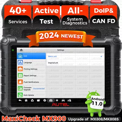 2024 Autel MaxiCheck MX900 Full System Bidirectional Scanner Upgrade MK808BT PRO • $529